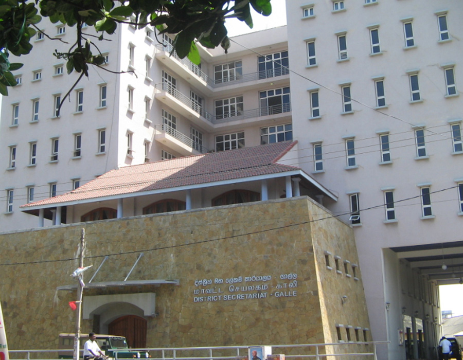 Eight Storey District Secretariat Building at Galle